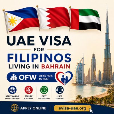 UAE Visa for Filipinos Living in Bahrain 2026 | Apply Online